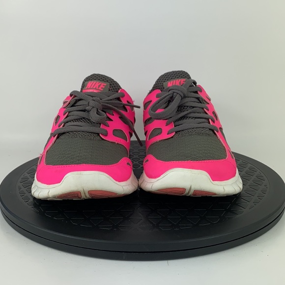 Nike Free Run+ 2 Pink/Gray Athletic Running Shoes 443816-206 Women's Size 7 - Picture 2 of 12